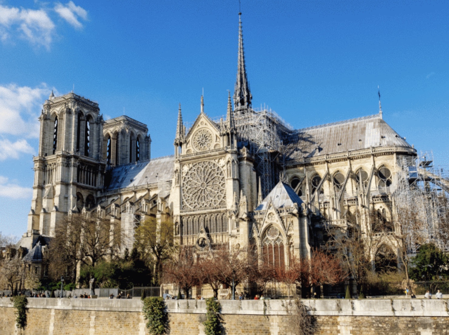 Notre-Dame Cathedral before fire 